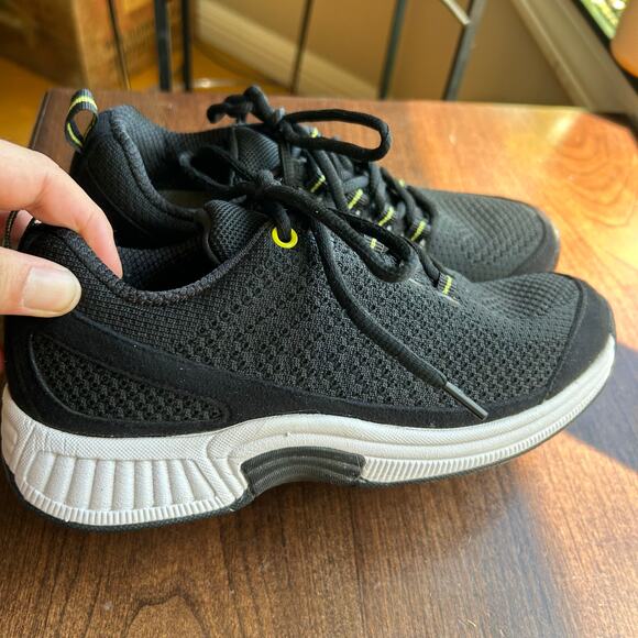 Orthofeet Coral 981 Black Knit Sneakers Women's Size 6 - Picture 7 of 11